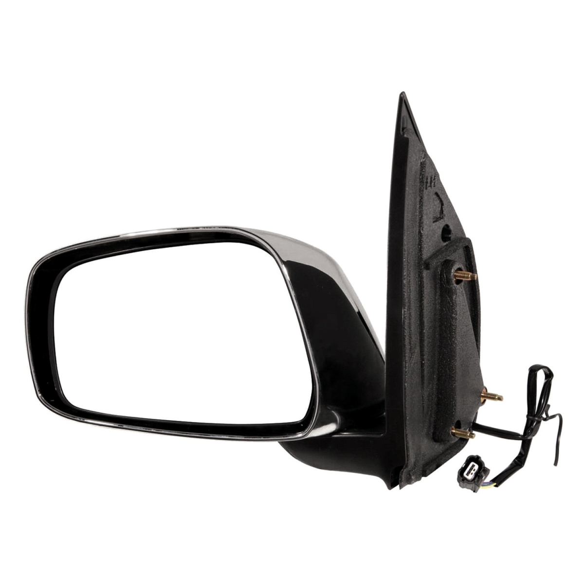 MZN315-5411L3EC Left Hand Power Non-Heated Mirror for 2005-2010 Nissan Frontier Extended Cab LE Model - Chrome