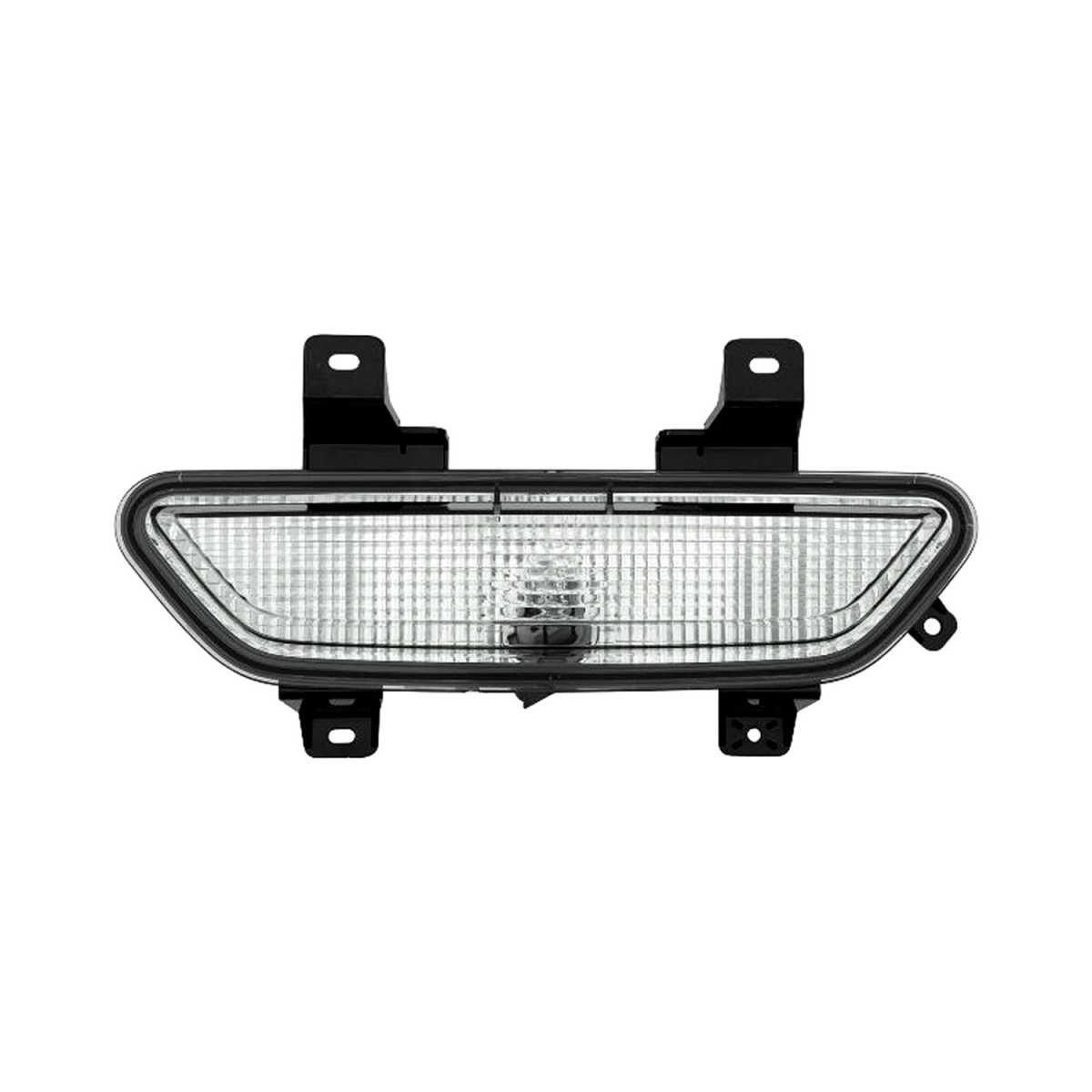 MZN330-1307N-AC CAPA Left Hand Backup Lamp Assembly for 2015 Ford Mustang - Chrome Housing - Clear Lens