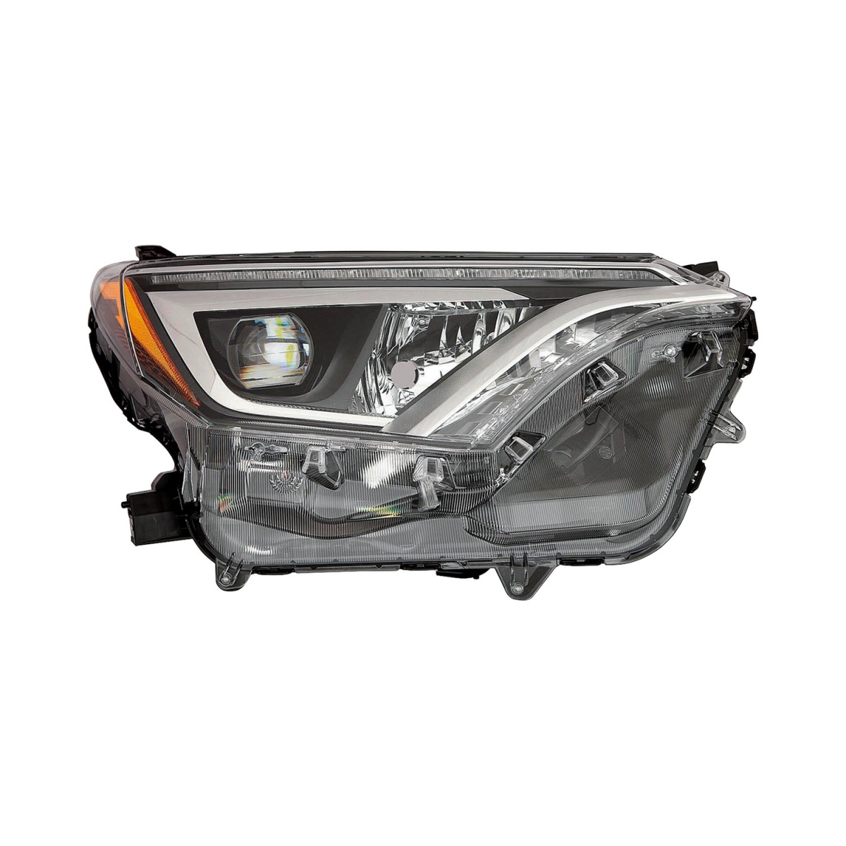 MZN312-11AFR-AS2 Right Hand LED Headlight Assembly for 2016-2018 Toyota RAV4 Hybrid