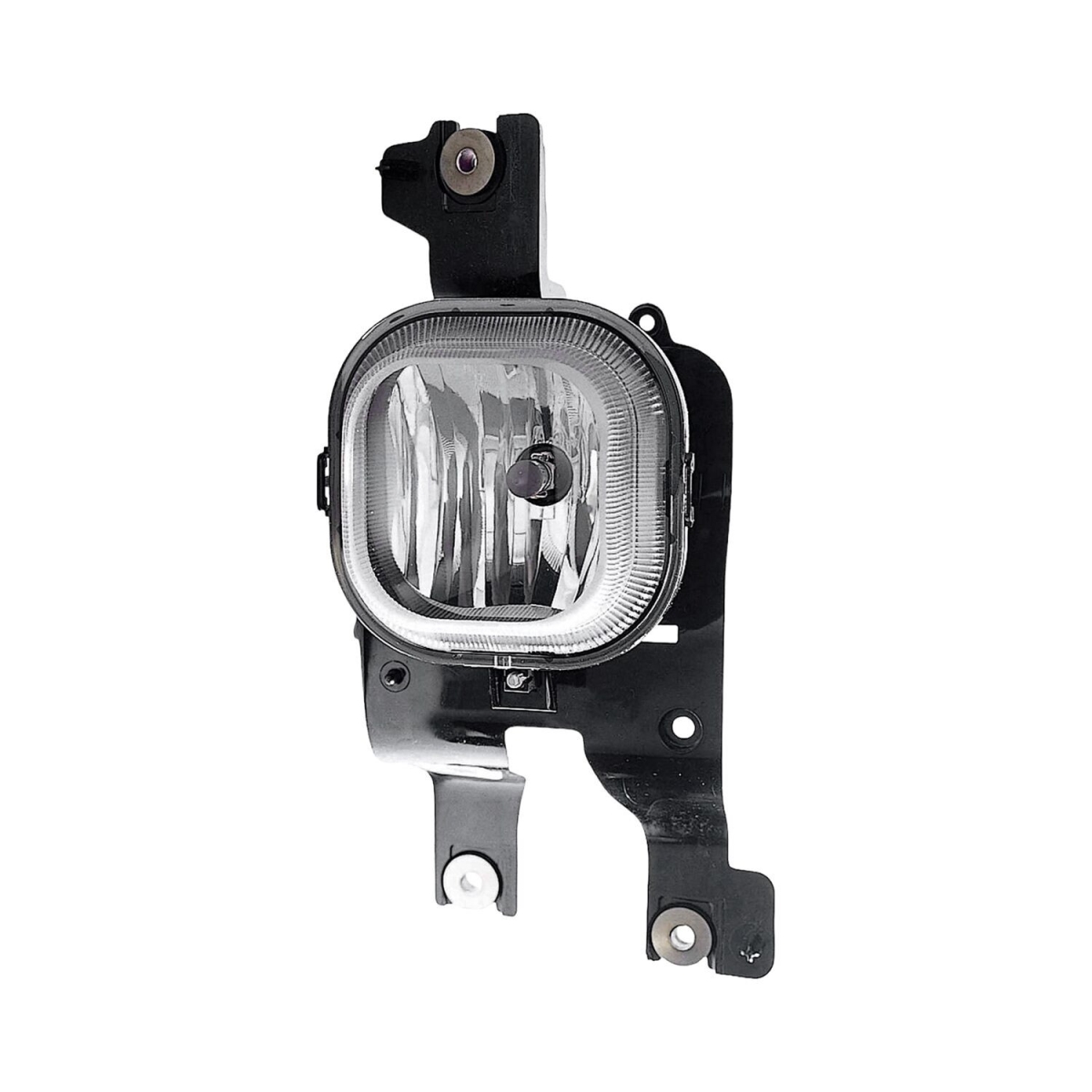 MZN330-2035R-AC CAPA Right Hand Fog Lamp Assembly for 2008-2010 Ford F-Series Super Duty - Chrome Housing - Clear Lens