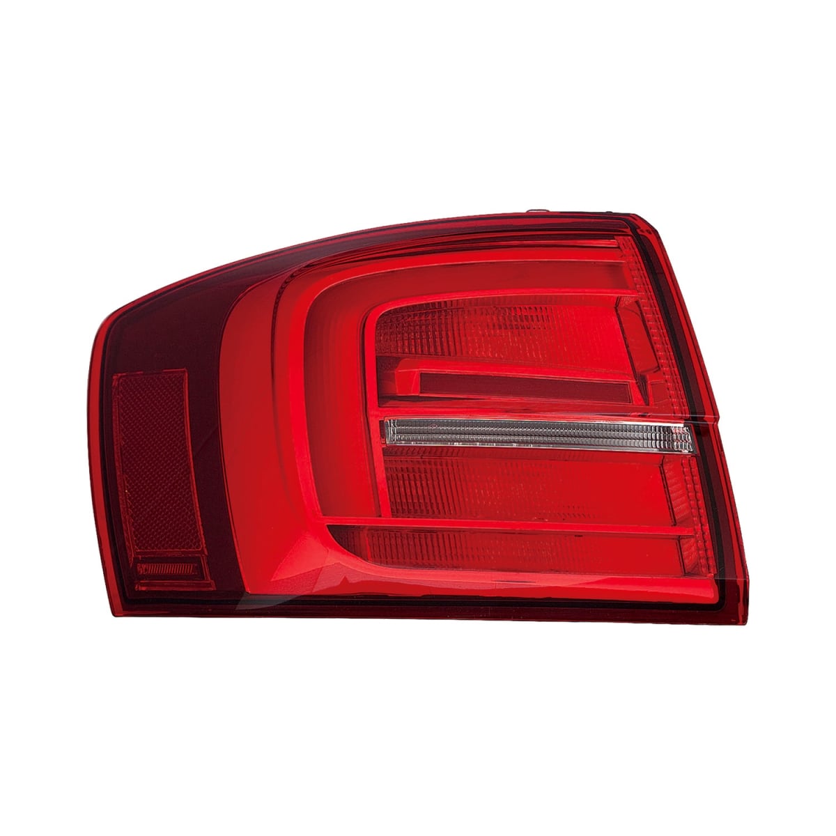 MZN441-19G3L-AC CAPA Left Hand Outer LED Taillamp Assembly for 2015-2018 Volkswagen Jetta Sedan