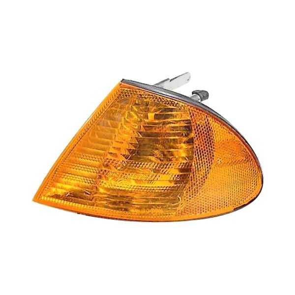 MZN444-1506L-AS Left Hand Parking & Side Lamp Assembly for 1999-2001 BMW 3 Series Sedan & Wagon - Chrome Housing