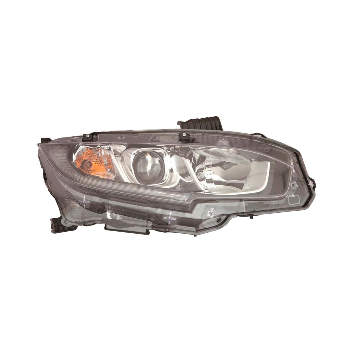 MZN317-1180R-AS2 Right Hand Headlight Assembly for 2016-2019 Honda Civic Sedan EX-EX-L-Touring-LX