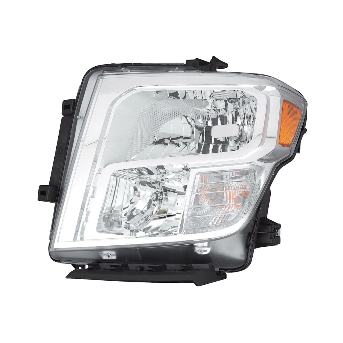 MZN315-11ACL-AS Left Hand Headlight Assembly for 2016-2019 Nissan Titan XD Crew Cab