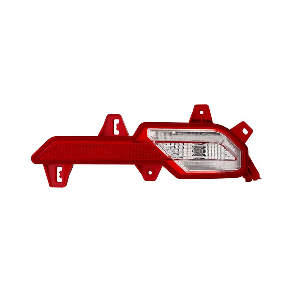 MZN321-1339R-AC CAPA Right Hand Inner Backup Lamp Assembly for 2023 Hyundai Sonata Preferred-SE Models - Chrome Housing - Red & Clear Lens