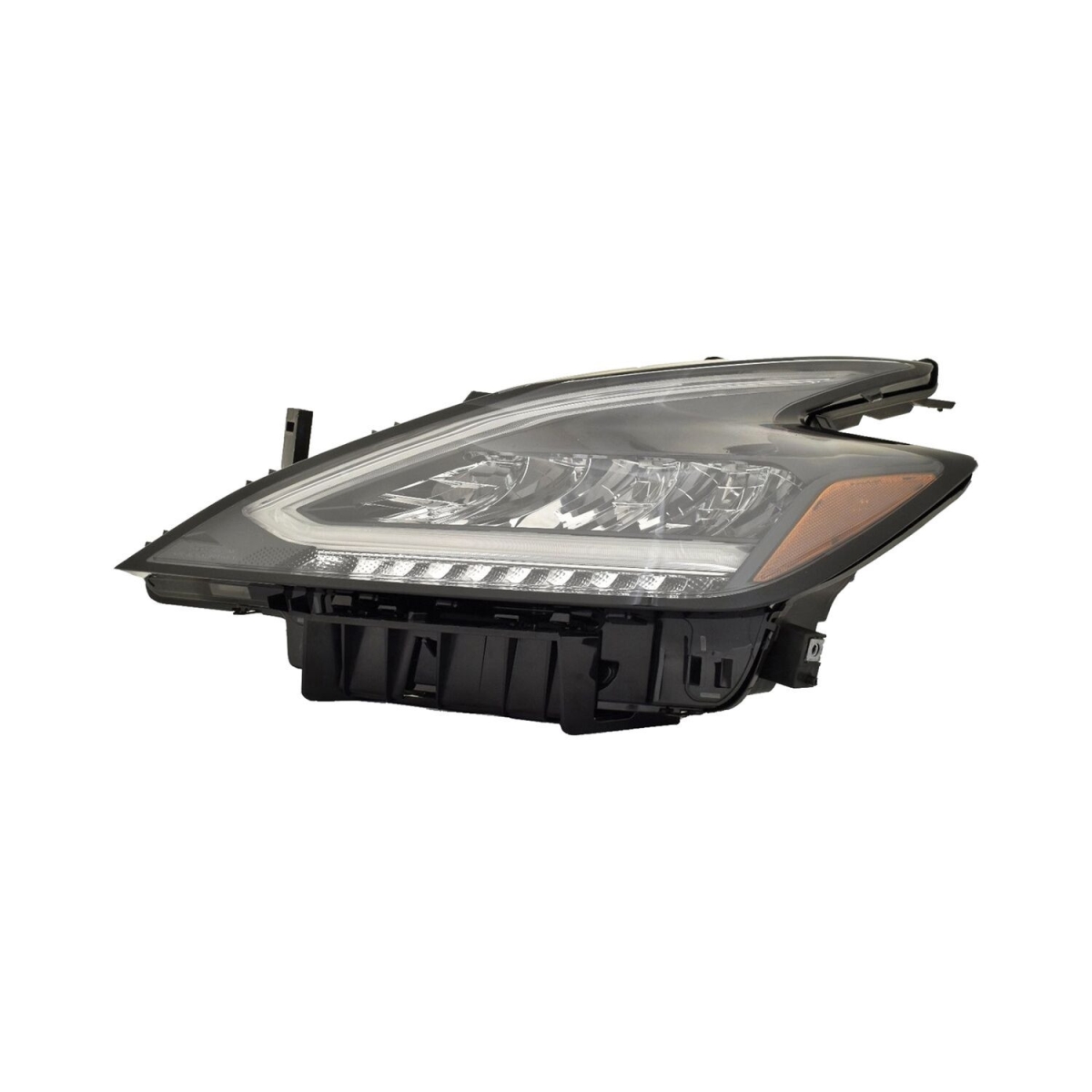 MZN315-11AWL-AC2 CAPA Left Hand Headlight Assembly for 2019-2021 Nissan Murano - Black Housing - Clear Lens