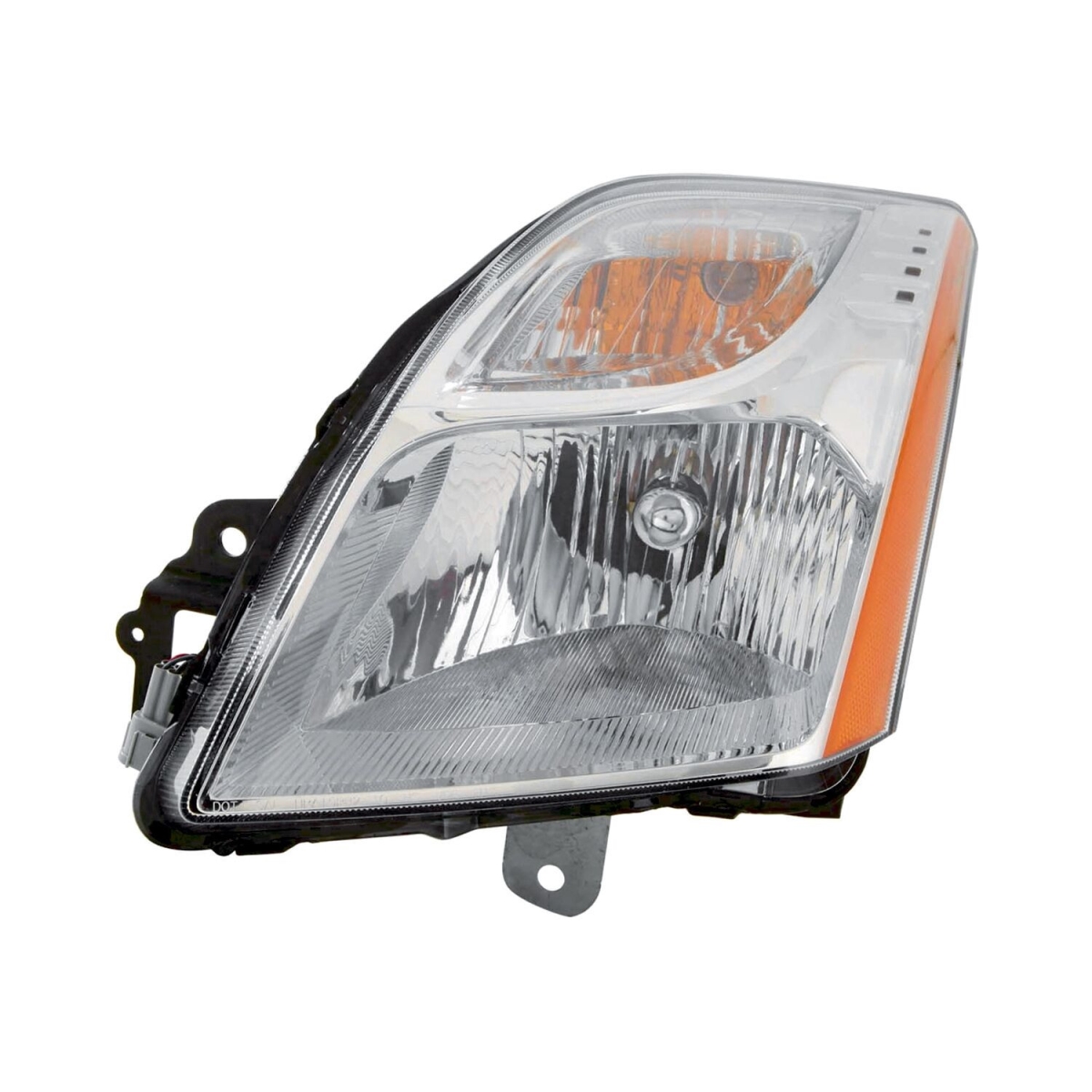 MZN315-1178L-AS1 Left Hand Headlight Assembly for 2010-2012 Nissan Sentra 2.0L Engine Base-S-SL Models - Chrome