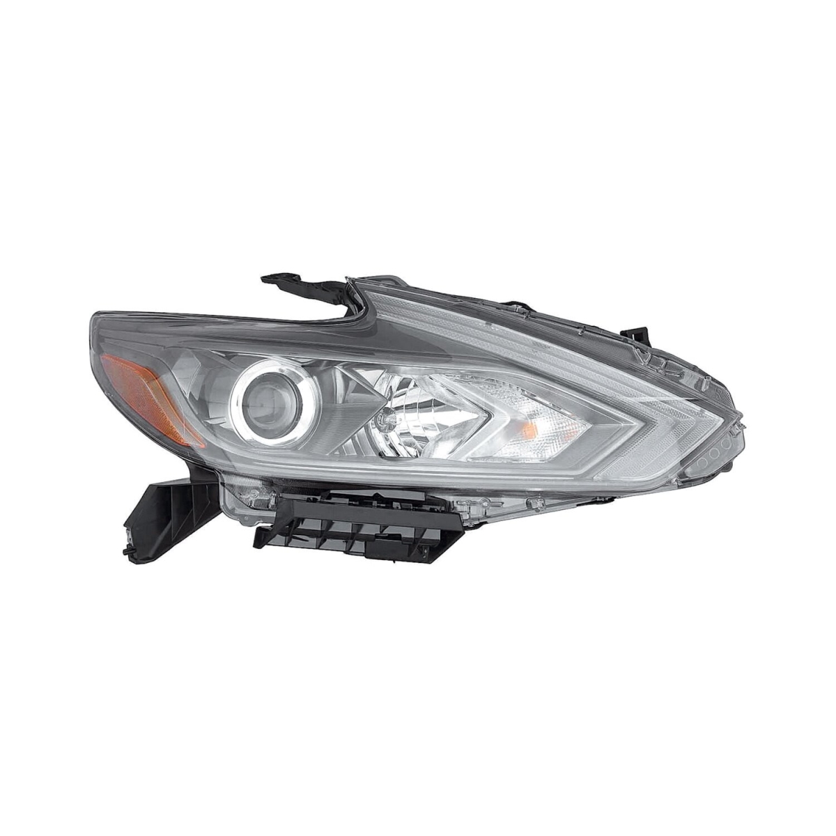 MZN315-11ABR-AS7 Right Hand Headlight Assembly for 2016-2017 Nissan Altima Sedan - Smoke