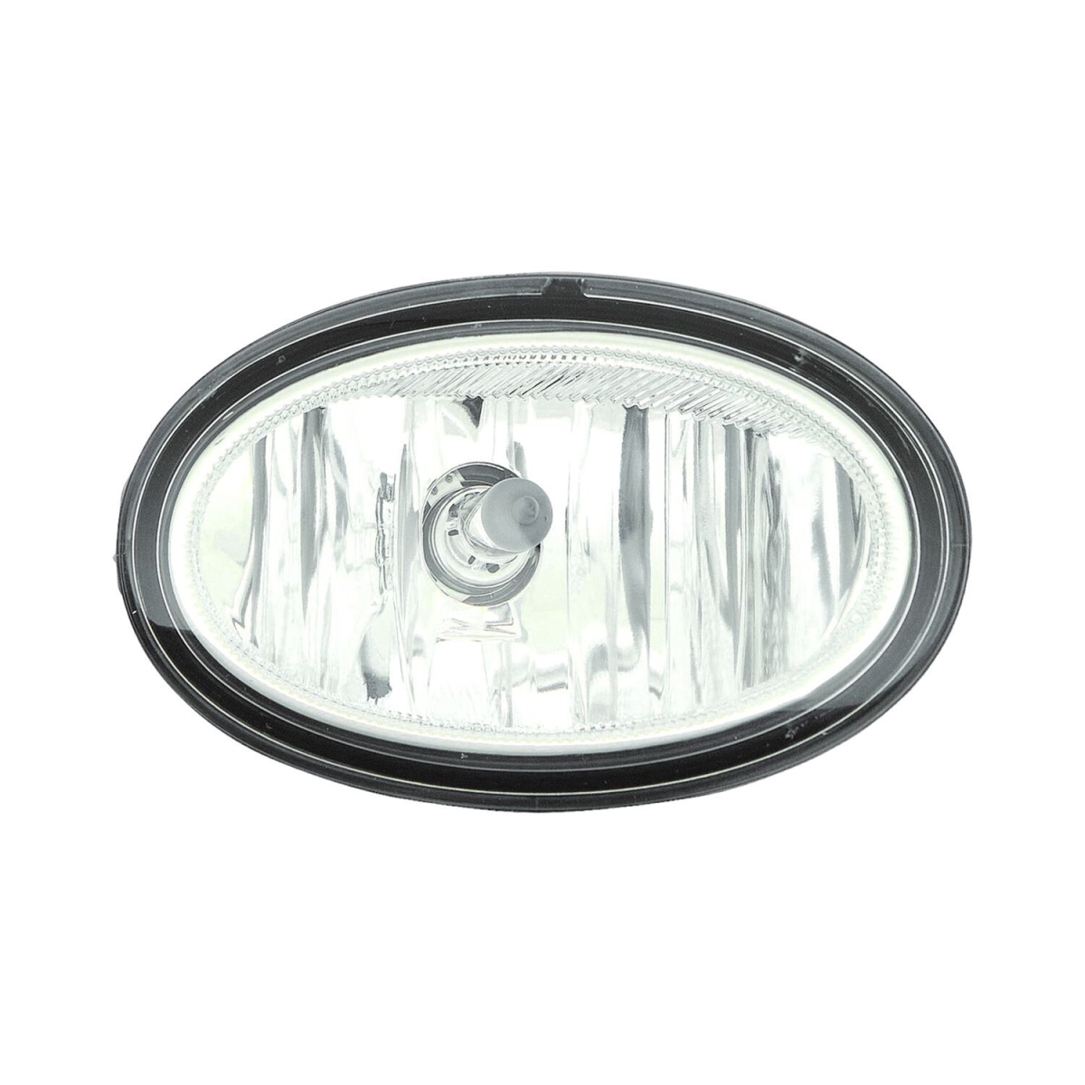 MZN117-2012R-ACN CAPA Right Hand Fog Lamp Assembly for 2016-2018 Honda HR-V - Chrome Housing - Clear Lens