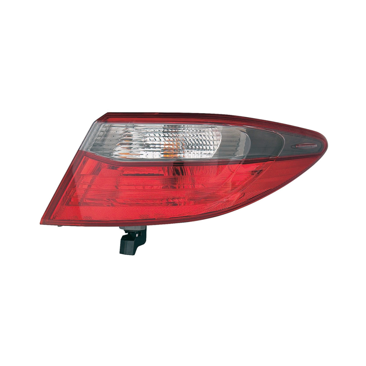 MZN312-19C4R-AC2 CAPA Right Hand Taillamp Assembly for 2015-2016 Toyota Camry Special Edition - Chrome Housing - Red & Clear Lens
