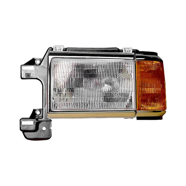 MZN331-1107L-CSU Left Hand Headlight Combination Unit for 1987-1991 Ford Pickup & Bronco
