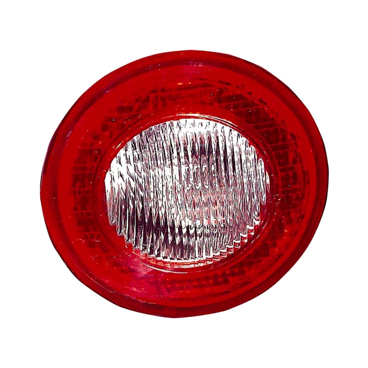 MZN335-1302R-AC CAPA Right Hand Backup Tail Lamp Assembly for 2006-2011 Chevrolet HHR - Chrome Housing - Red & Clear Lens