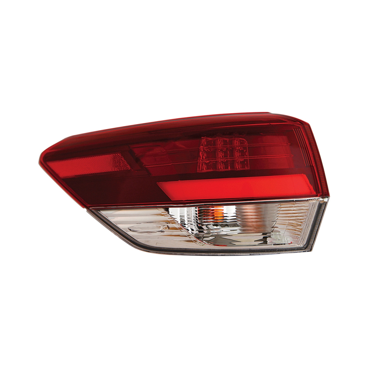 MZN312-19ANL-ACN2 CAPA Left Hand Outer Taillamp Assembly for 2019 Toyota Highlander - Tinted Lens