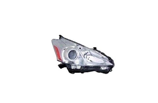 MZN312-11D3R-UC CAPA Right Hand Halogen Headlight Assembly for 2012-2014 Toyota Prius V