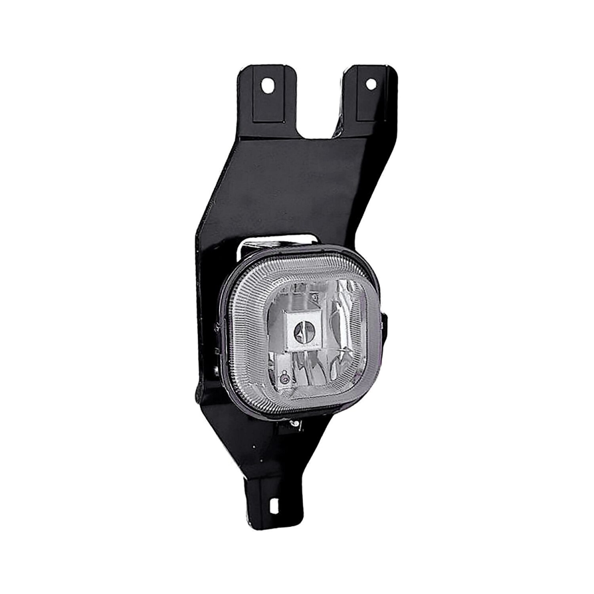 MZN330-2025R-AC CAPA Right Hand Fog Lamp Assembly for 2001-2004 Ford Super Duty Pickup & Excursion - Chrome Housing - Clear Lens
