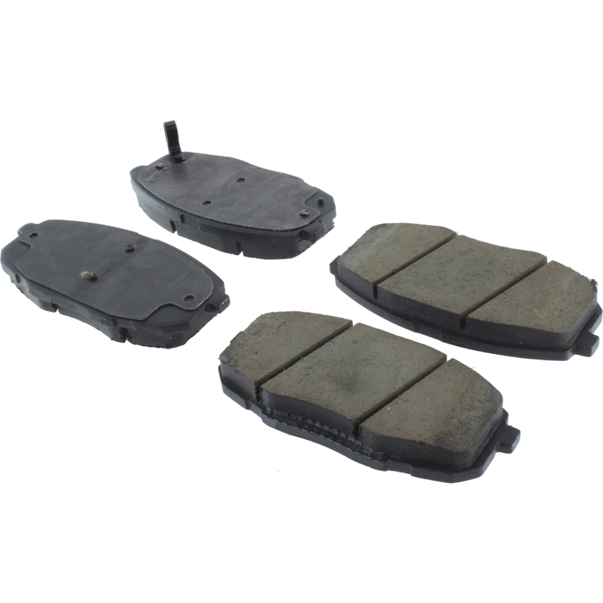 CEN105.13972 Posi-Quiet Premium Ceramic Front Brake Pads with Hardware for 2014-2016 Kia Soul