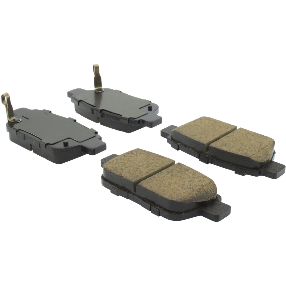 CEN105.11030 Posi-Quiet Premium Ceramic Rear Brake Pads with Hardware for 2009-2014 Acura TL