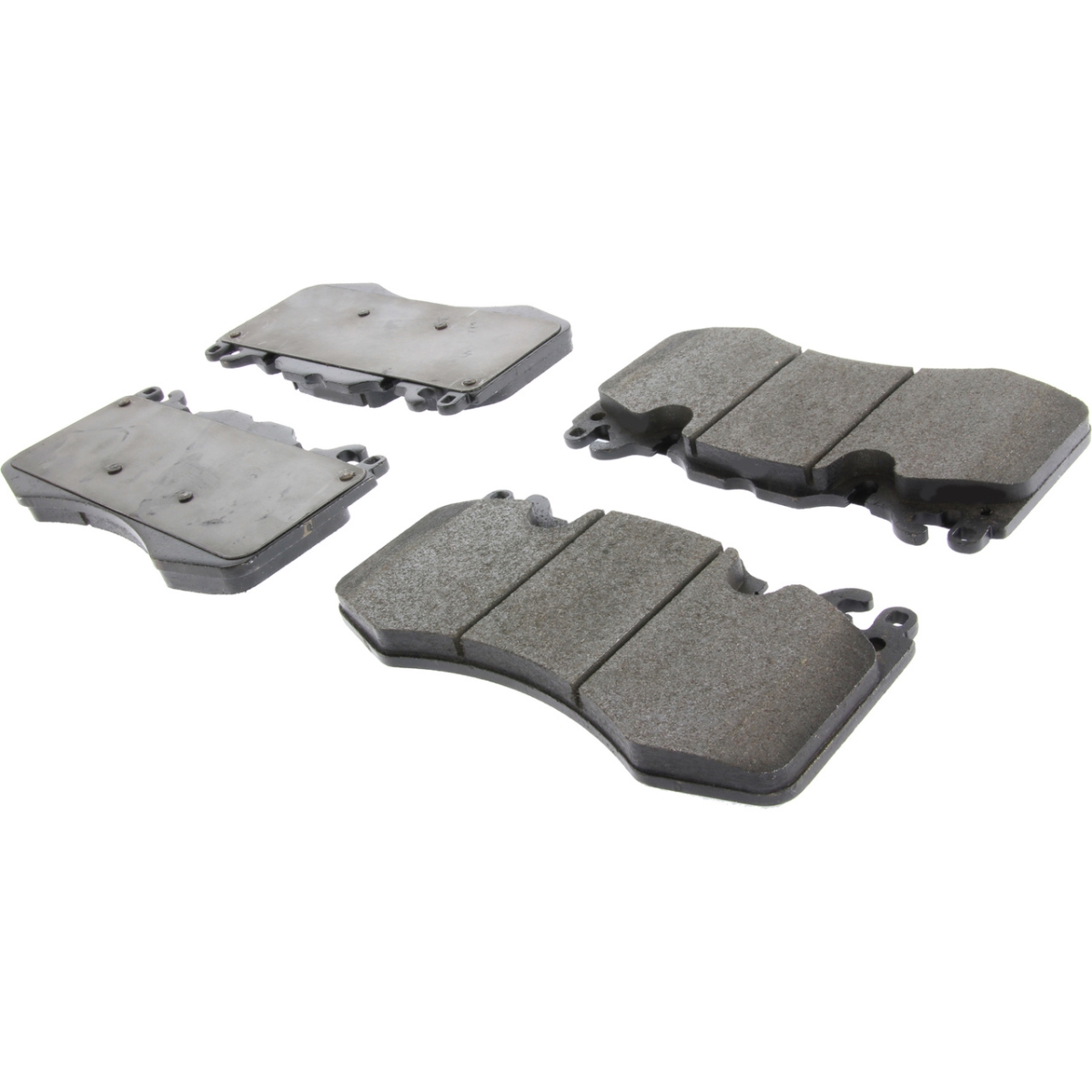 CEN104.14260 Posi-Quiet Premium Semi-Metallic Front Brake Pads with Hardware for 2010-2019 Land Rover Range Rover