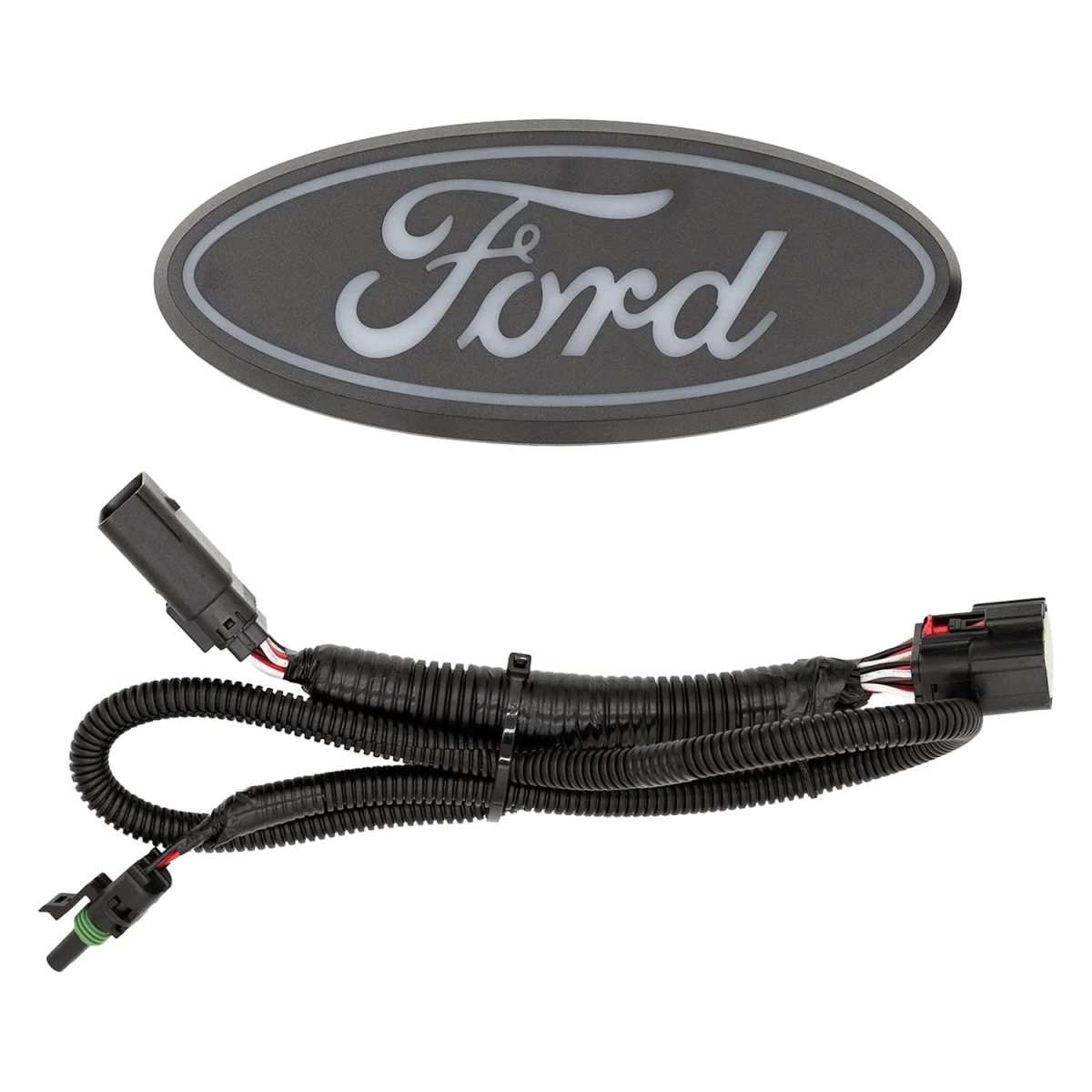 PUT92901-09 Luminix LED Grille Emblems for 2024-Current Ford Explorer - Black