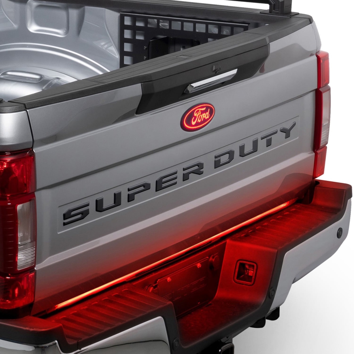 PUT55561BPFD Tailgate Lettering Emblems for 2023-Current Ford Super Duty - Black Platinum