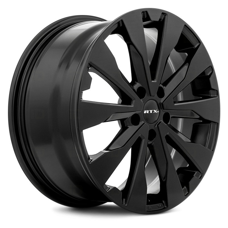 RTW082570 17 x 7 in. 5 Lug x 114.3 mm Bolt Pattern, 48 mm Offset & 56.1 mm Center Bore Estate Satin Black Aluminum Wheel