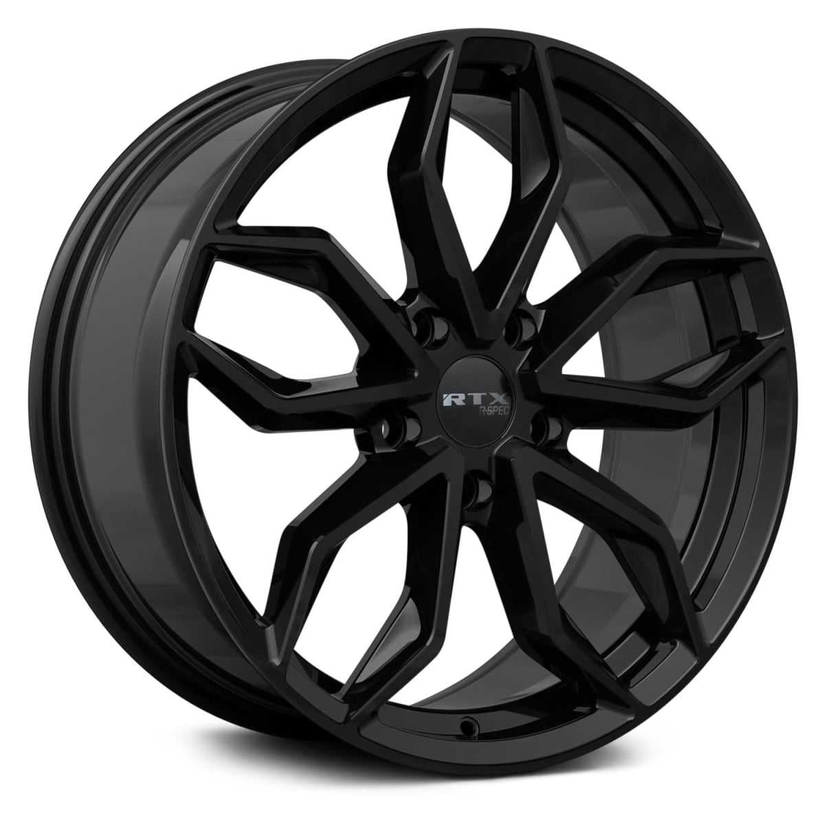 RTW083433 20 x 8.5 in. 5 Lug x 108 mm Bolt Pattern, 45 mm Offset & 63.4 mm Center Bore Corsa Gloss Black Aluminum Wheel