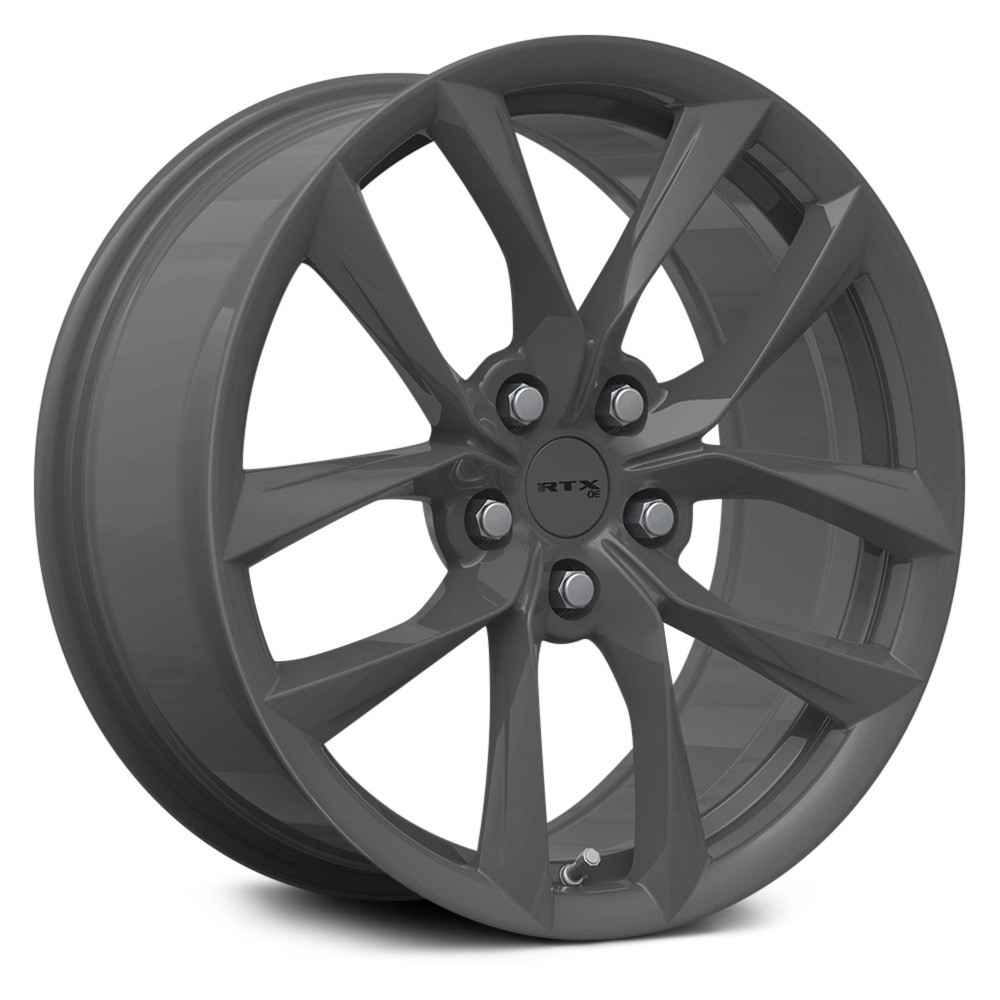 RTW082897 19 x 8.5 in. 5 Lug x 114.3 mm Bolt Pattern, 35 mm Offset & 64.1 mm Center Bore Spider Gunmetal Aluminum Wheel