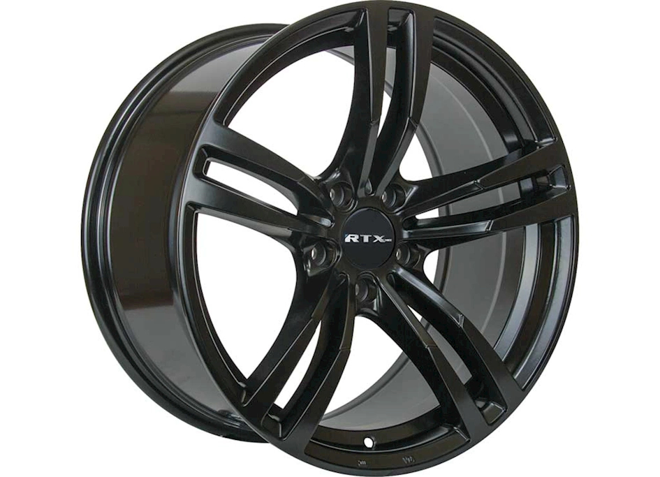 RTW081580 17 x 8 in. Graz 5 x 120 mm Bolt Pattern 35 mm Offset 72.6 mm Center Bore Wheel, Satin Black