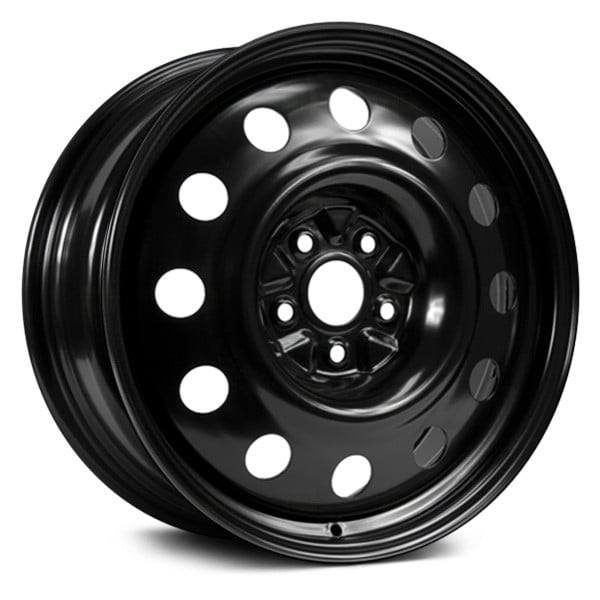 RTWX48567 18 x 7 in. 5 Lug x 114.3 mm Bolt Pattern, 40 mm Offset & 67.1 mm Center Bore Black Steel Wheel