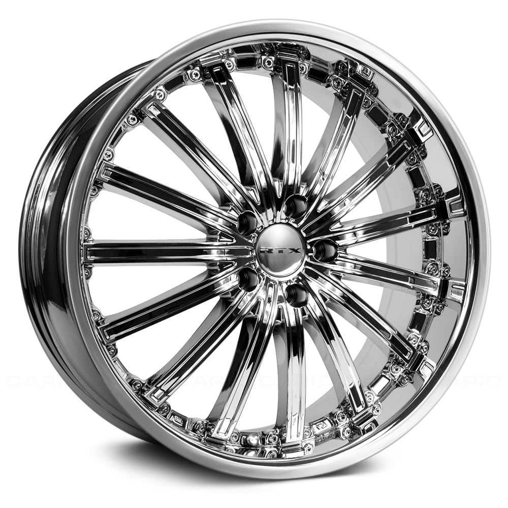 RTW081295 20 x 8.5 in. 5 Lug x 114.3 mm Bolt Pattern, 38 mm Offset & 73.1 mm Center Bore Elite PVD Chrome Aluminum Wheel