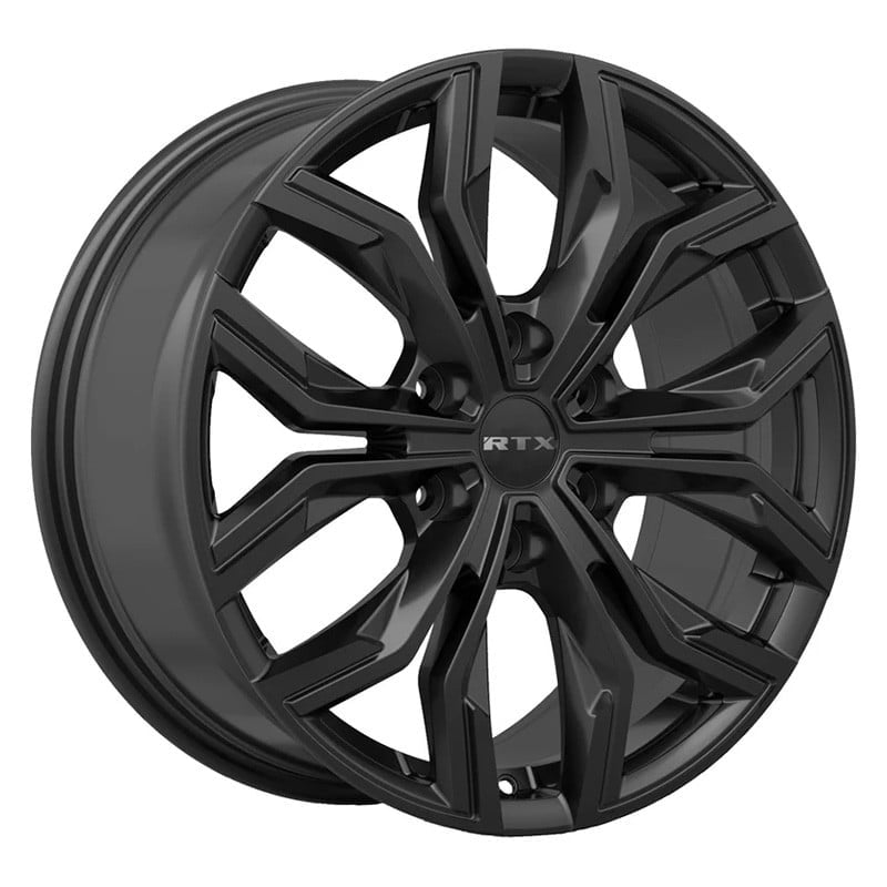 RTW083379 20 x 9 in. 6 Lug x 132 mm Bolt Pattern, 40 mm Offset & 74.5 mm Center Bore Venom 6 Gloss Black Aluminum Wheel