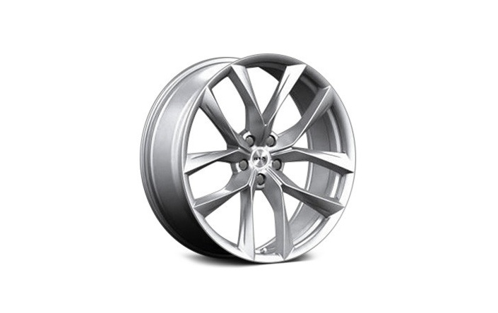 RTW082896 19 x 8.5 in. 5 Lug x 114.3 mm Bolt Pattern, 35 mm Offset & 64.1 mm Center Bore Spider Hyper Silver Aluminum Wheel
