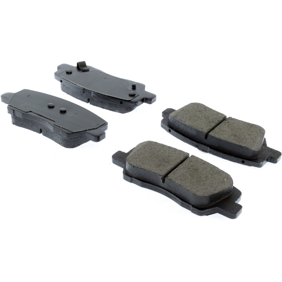 CEN105.18390 Posi-Quiet Premium Ceramic Rear Brake Pads with Hardware for 2017-2019 Cadillac ATS
