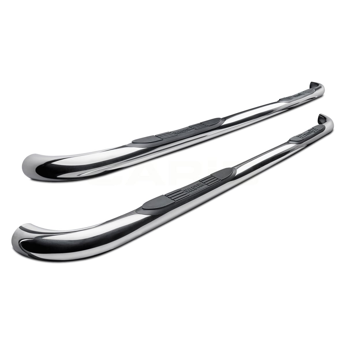 WES23-2890 E Series 3 Nerf Step Bars for 2024-Current Toyota Tacoma Xtra Cab - Stainless Steel