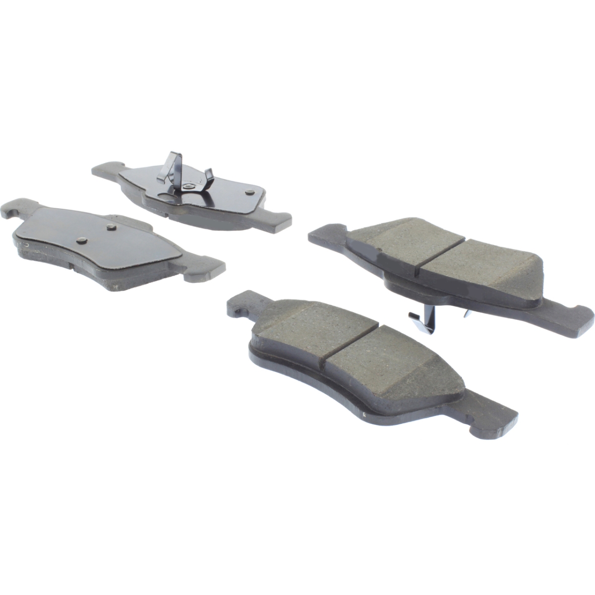 CEN301.10472 Premium Ceramic Front Brake Pads with Hardware for 2009-2012 Ford Escape