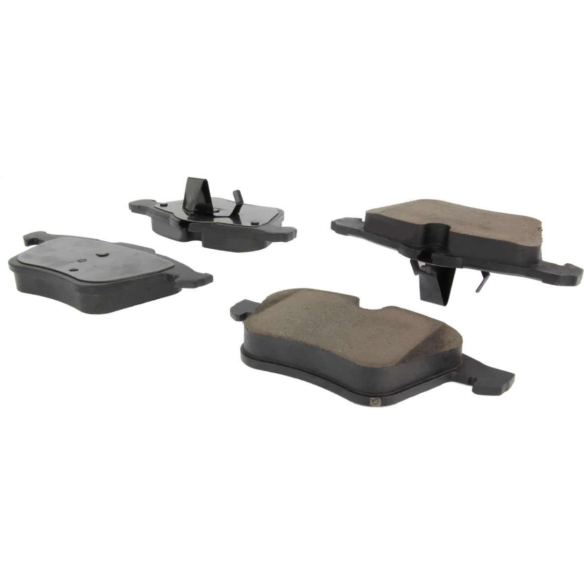 CEN301.12400 Premium Ceramic Front Brake Pads with Hardware for 2006-2009 Jaguar Super V8