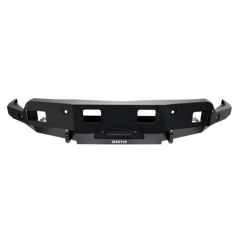 WES58-411315 Front Pro Series Bumper for 2023-2024 Chevrolet Silverado 1500 - Textured Black