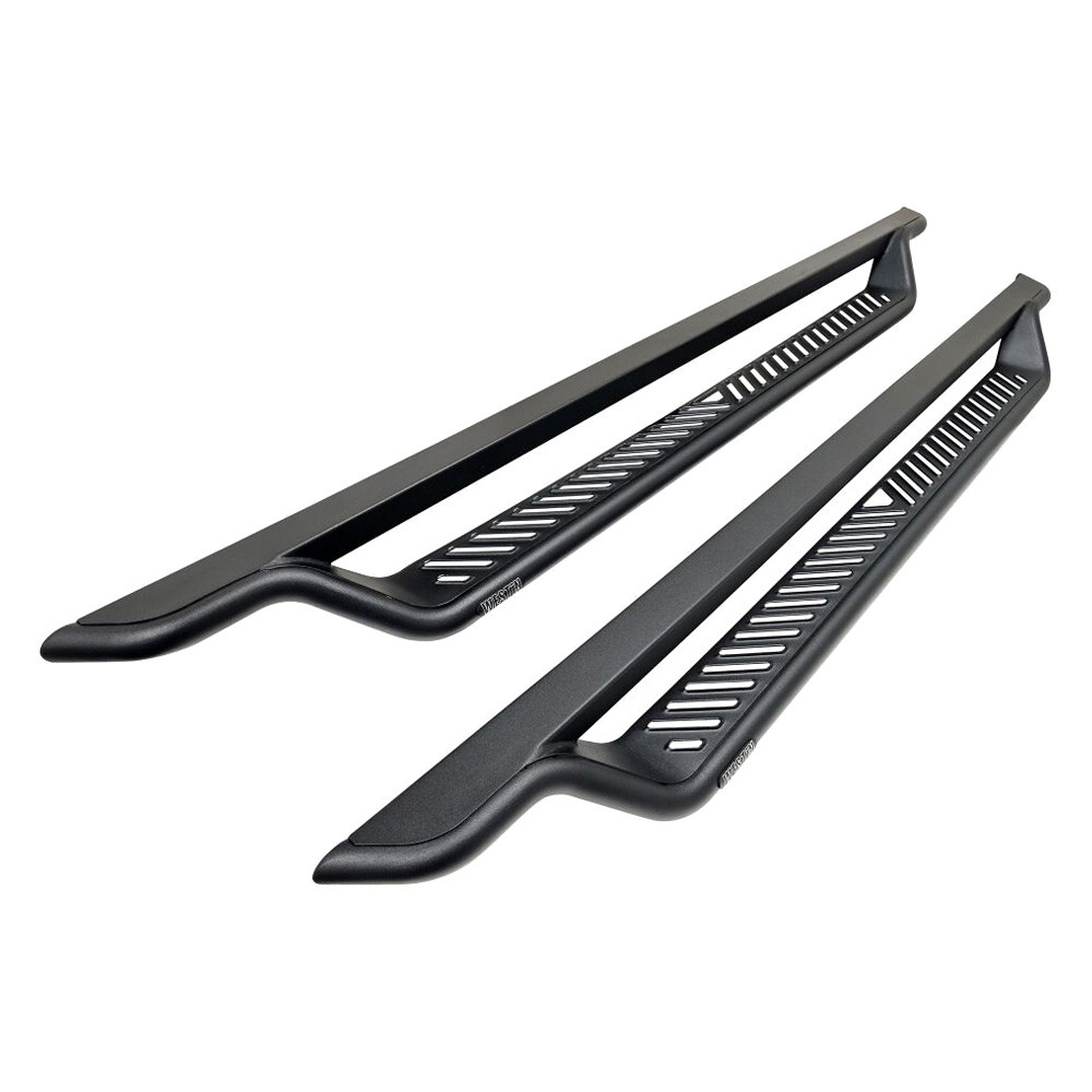 WES20-42785 Outlaw Drop Running Boards for 2024-Current Toyota Tacoma Double Cab - Textured Black