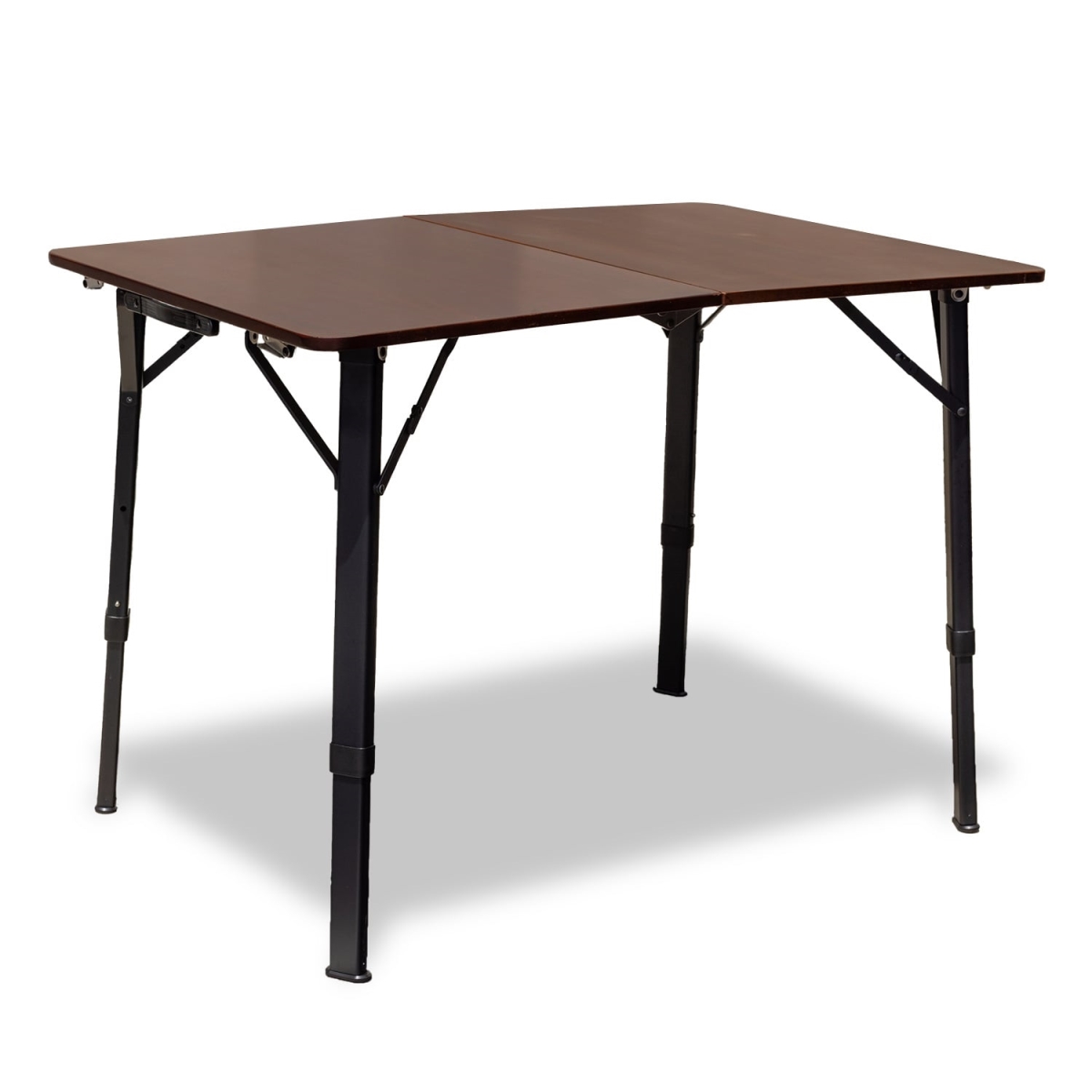 RMAROAM-CAMP-TBL-WALNUT Extendable Camp Table, Walnut
