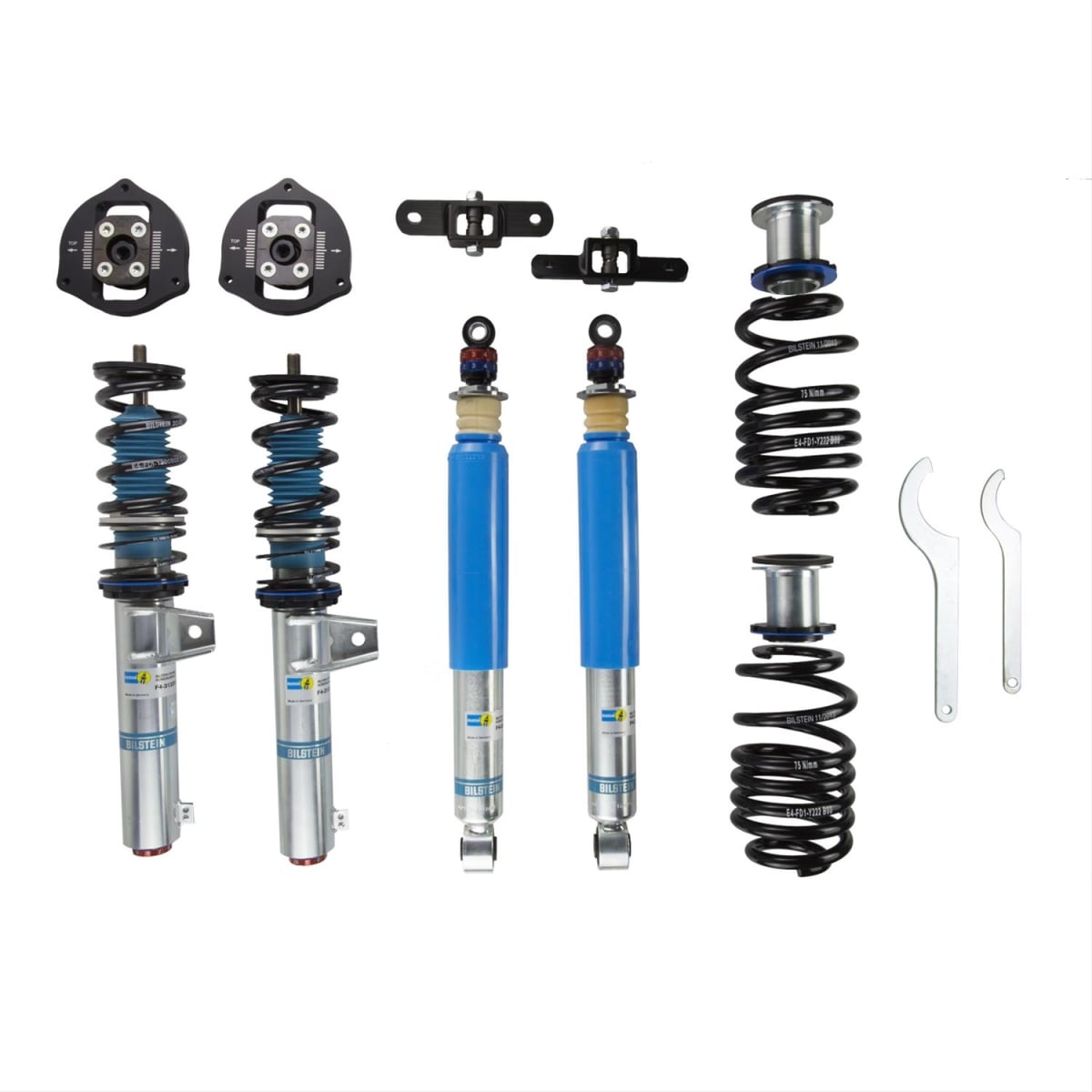 BIL48-231954 Front & Rear Suspension Kit for 2006-2013 Clubsport Audi A3 & 2008-2009 TT