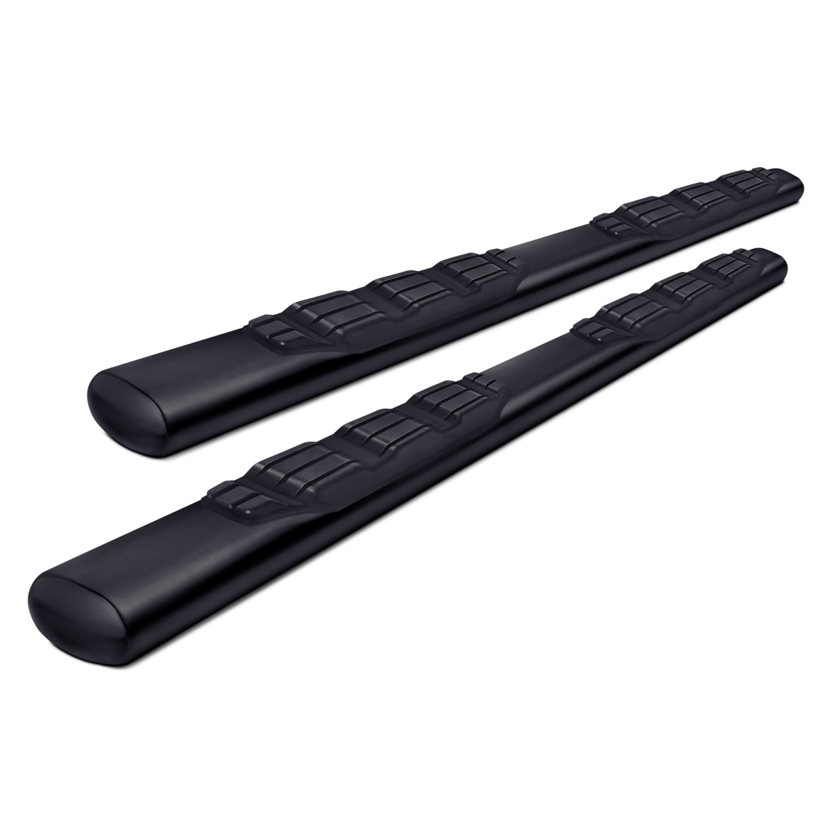 RHI105443280T 1000 Series Side Steps with Mounting Brackets Kit for 2024-Current Toyota Tacoma - Textured Black - 5 in.
