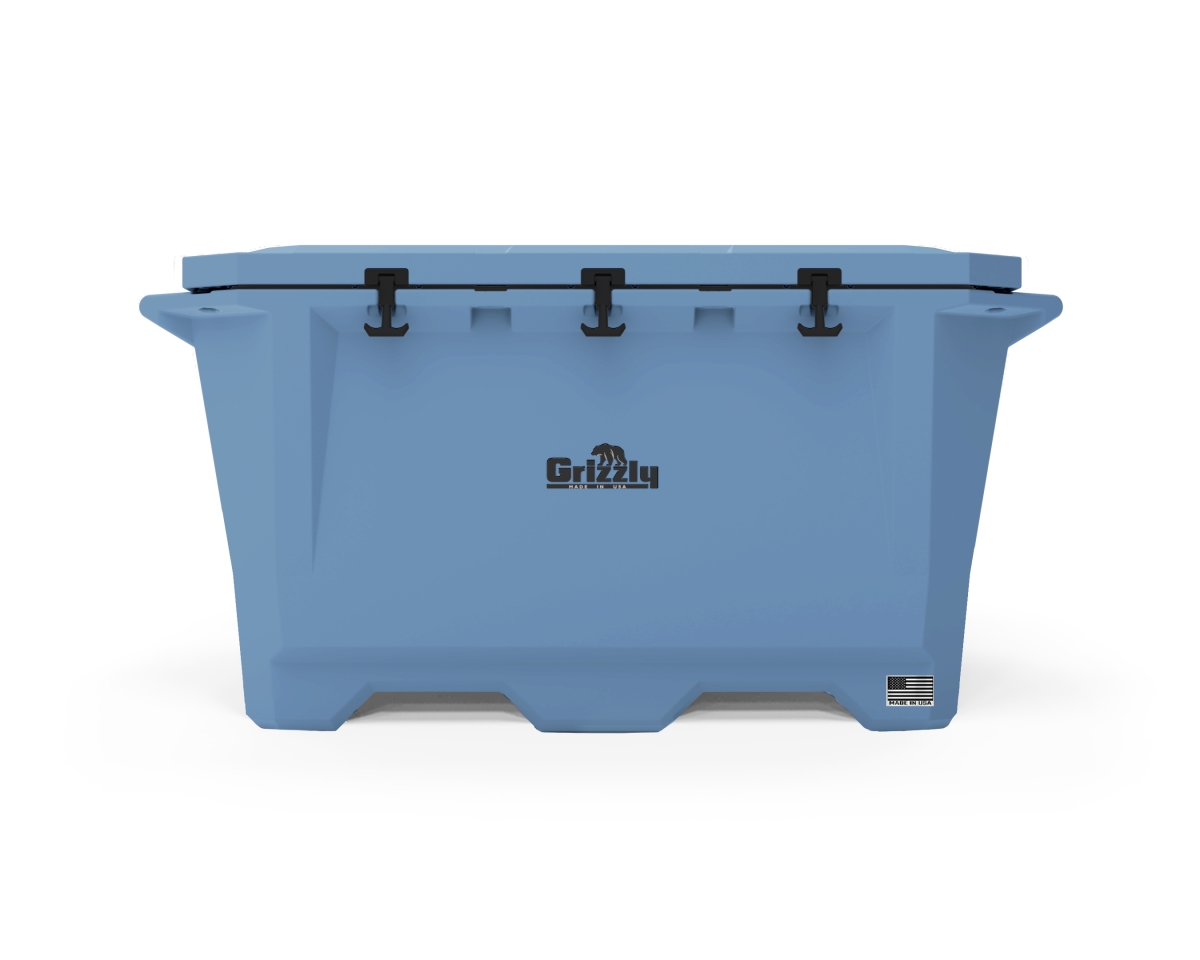 GZC4400899 350 qt. Camping Cooler, Salt Water Blue