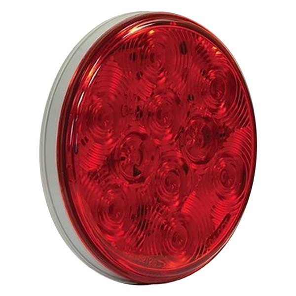 4 in. 10 LED Round Turn Tail Inround Stop Light - Red