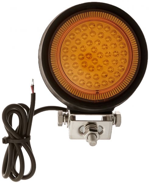 BUY1492111 12-24 VDC 54 LED Amber Round Spreader Light