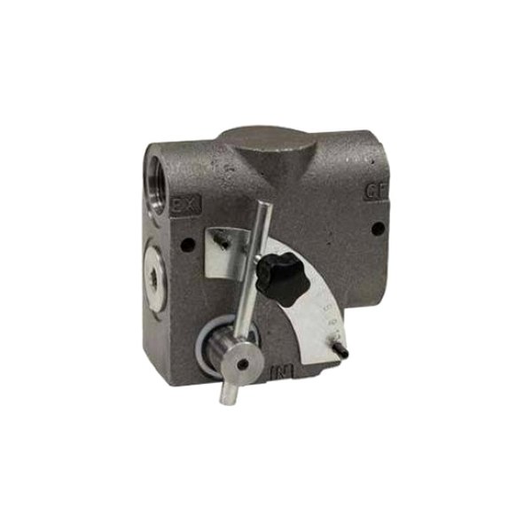 3/4 Inch NPT Side Ported Adjustable Flow Divider Valve 0-30 GPM