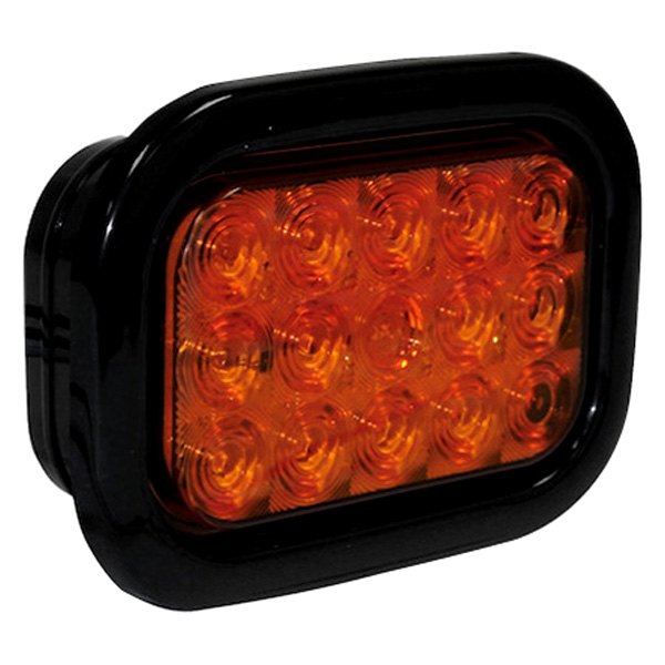 Amber 15 LED Truck & Trailer Lights - 5.3 in. - Durable & Bright