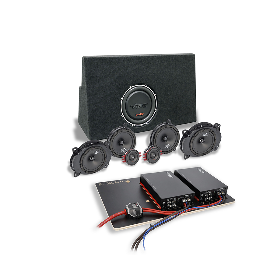 VBETY-PPKT-1 State of the Art Plug-N-Play Audio System for 2016-2023 Toyota Tacoma Double Cab