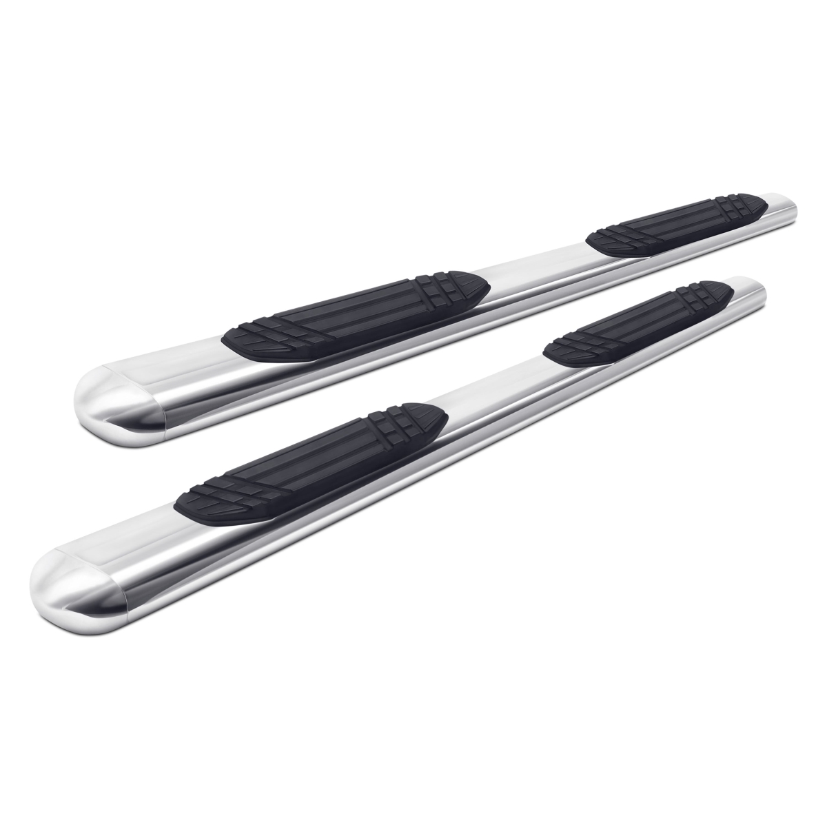 RHI104443280PS 1000 Series Side Steps with Mounting Bracket Kit for 2024-Current Toyota Tacoma - Polished Stainless - 4 in.