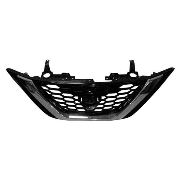 SHE1626BA-99Q-0 CAPA Grille Assembly for 2007-2018 Nissan Sentra