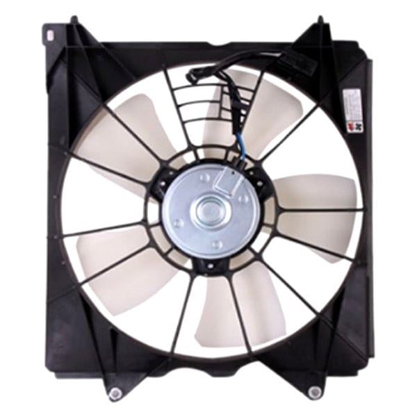 SHE2817B-421-0 Left Hand Radiator Cooling Fan Assembly for 2008-2011 Honda Accord 4-Cylinder